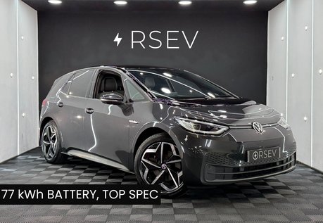 Volkswagen ID.3 Tour 77kWh Battery, Longest Range, Head Up Display, Massage Seats, Rev Cam