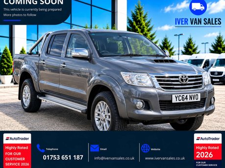Toyota Hilux 3.0 D-4D Invincible Pickup Double Cab 4dr Diesel Manual 4WD Euro 5 (171 ps)