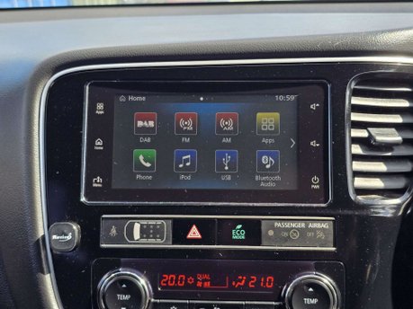 Mitsubishi Outlander 2.4h TwinMotor 13.8kWh 4h SUV 5dr Petrol Plug-in Hybrid CVT 4WD Euro 6 (s/s 33
