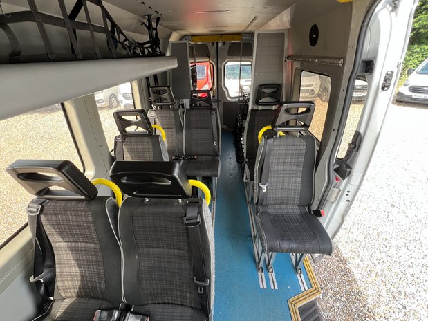 Mercedes-Benz Sprinter MWB L2H1 Low Roof Ex-Police Van-Rear Seats + Racking EURO 6 NO VAT 13