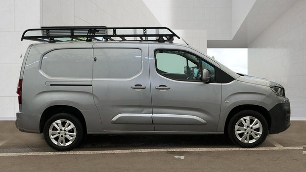 Peugeot Partner LWB L2H1 Low Roof Asphalt Air Con Alloys Cam Sensors EURO 6 NO VAT 3
