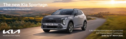 Image of new Kia Sportage.