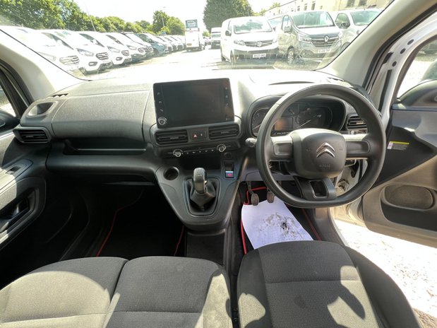 Citroen Berlingo SWB L1H1 Low Roof Enterprise Air Con Cruise Sensors EURO 6 NO VAT 25