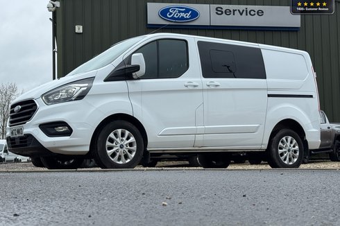 2023 Ford Transit CustomCrew Cab AUTO SWB L1H1 Limited 320 A/C Alloys Camera Sensors EURO 6 — thumbnail 43 of 51