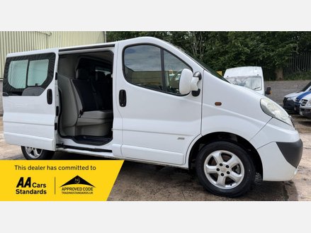 Vauxhall Vivaro 2.0 2900 CDTi Sportive Crew Van 5dr Diesel Manual FWD L1 (195 g/km, 113 bhp