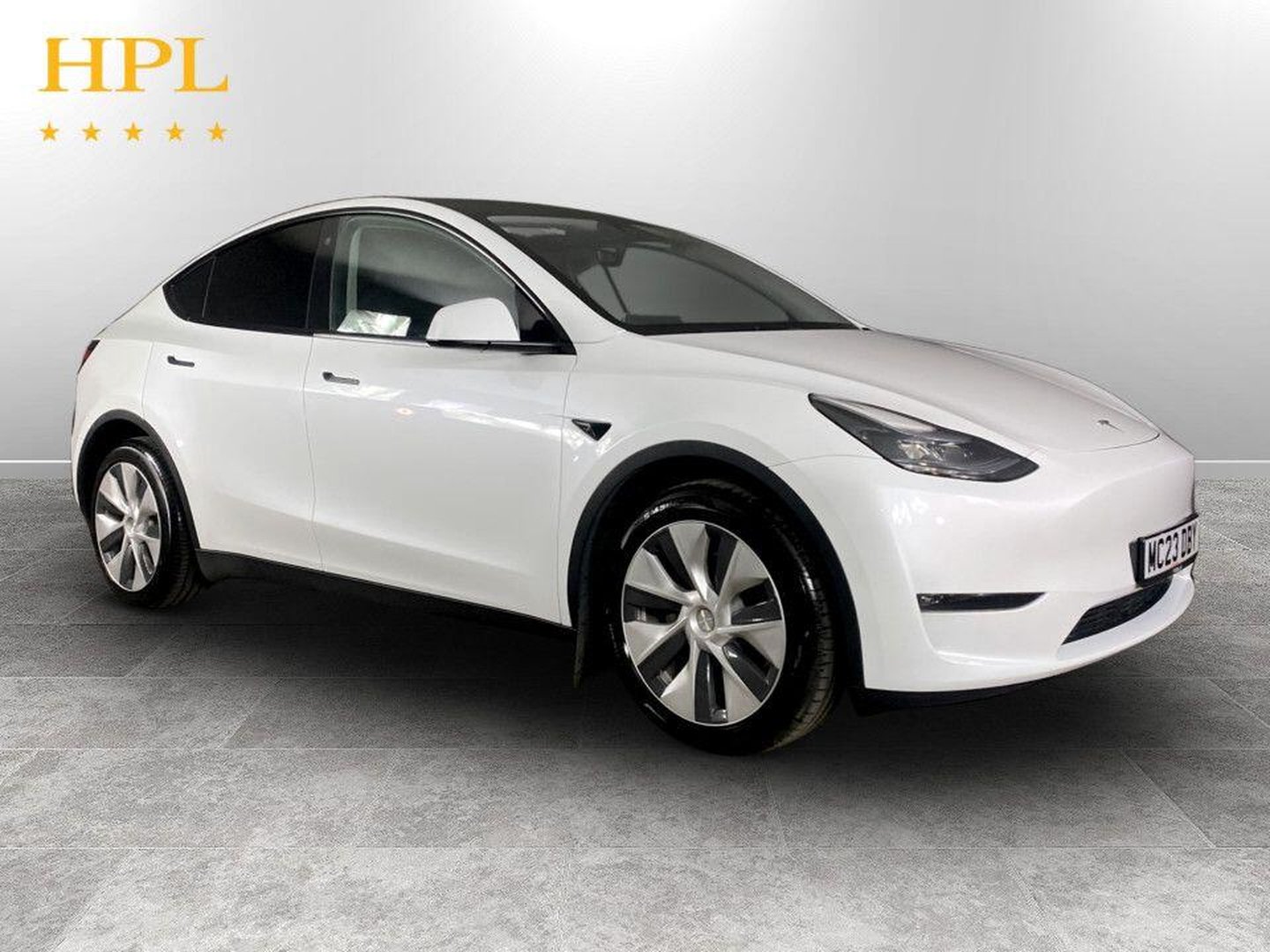Tesla Model Y listing photo