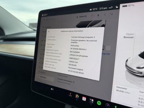 Tesla Model 3 Saloon 4dr Electric Auto RWD (241 bhp) 39