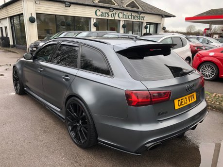 Audi A6 RS6 AVANT TFSI 4.0 V8 QUATTRO with £27000 options FASH 78000m Kartel Kit 18