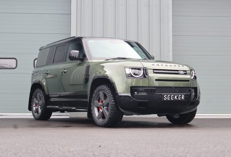 Land Rover Defender 110 BRAND NEW D350 HARD TOP X-DYNAMIC HSE GENUINE REAR SEATS FITTED 