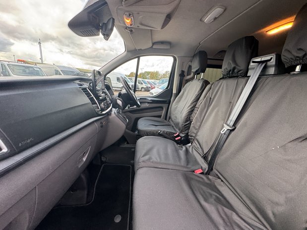 Ford Transit Custom Crew Cab AUTO SWB L1H1 Low Roof Limited 320 Air Con Alloys H/Seats EURO 6 15