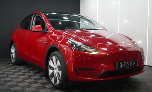Tesla Model Y LONG RANGE AWD Red Multi Coat Comfort Suspension GROK AI One Owner VAT Q 8