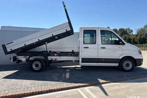 MAN TGE 3.180 DSG 4Motion Crew Cab Tipper - Air Con / LED Headlights 7