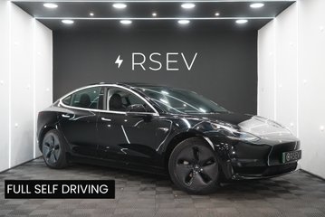 Tesla Model 3 STANDARD RANGE + Full Self Driving Auto Lane Change Auto Park & Summon 