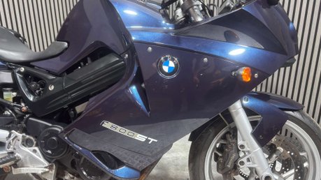 BMW F800 2009 ONLY 16K FULL LUGGAGE LONG MOT COMMUTER BIKE TWIN 800CC 25
