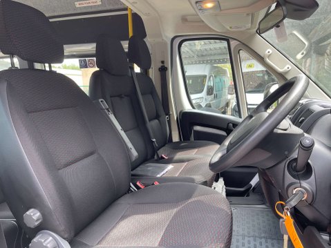 Peugeot Boxer 440 L4H2 17 SEAT NON-D1 MINBUS LITE with Full width ramp. ULEZ. Euro 6 20