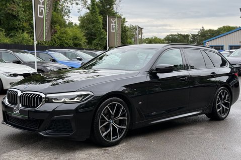 BMW 5 Series 520D M SPORT TOURING -FULL SERVICE HISTORY -TWIN DASHCAMS -GHOST -BIG AUDIO 11