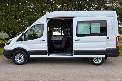 Ford Transit 350 L3 H3 130 ps Double Cab in Van - Air Con / Sat Nav 8