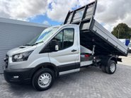 Ford Transit 350 Drw L2 130 ps Single Cab Tipper - Air Con / Sat Nav / Tow Axle 2