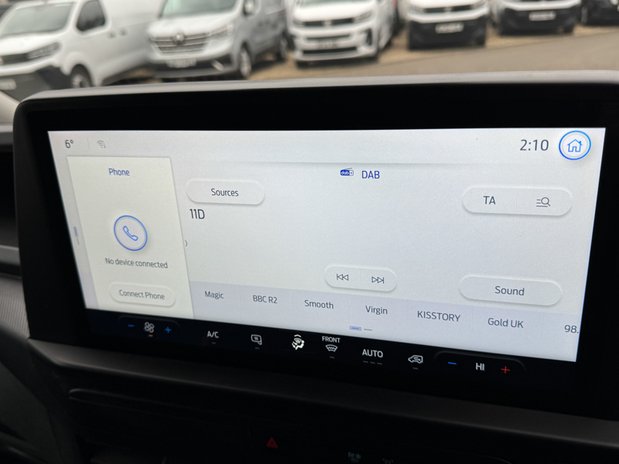 Ford Transit Custom SWB L1H1 Low Roof Trend 280 Air Con Alloys Cam Carplay Sensors EURO 6 22