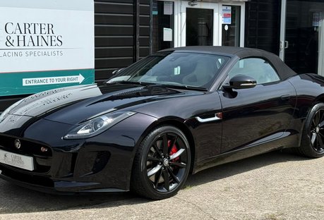 Jaguar F-Type 3.0 V6 S Convertible 2dr Petrol Auto Euro 5 (s/s) (380 ps)