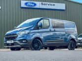 Ford Transit Custom Crew Cab LWB L2H1 (SOLD KH) Low Roof Trail 320 Air Con Alloys Sensors Tow B 2