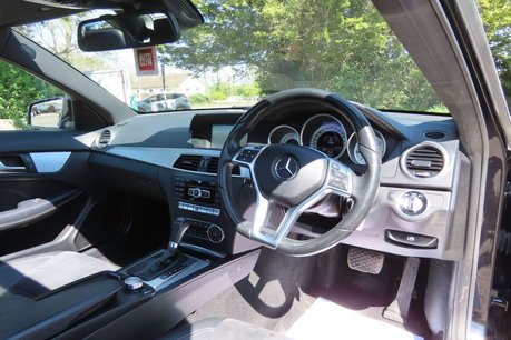 Mercedes-Benz C Class 2.1 C220 CDI AMG Sport Edition G-Tronic+ Euro 5 (s/s) 2dr 8