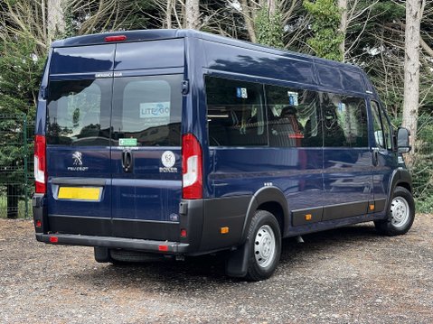 Peugeot Boxer 2.2 440 17seat Non-D1 accessible Minibus Lite with full width ramp L4 H2 Eu 12