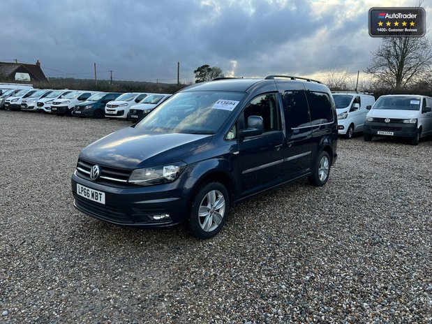 Volkswagen Caddy Maxi AUTO LWB L2H1 Highline Bmt Air Con Alloys Air Con Sensors EURO 6 NO VAT 2