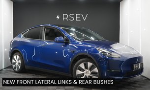 Tesla Model Y LONG RANGE AWD Battery SOH 90% Deep Metallic Blue One Owner VAT Qualifying 1