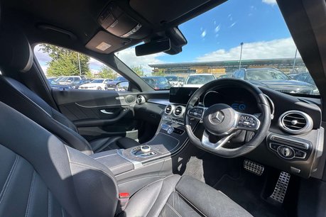 Mercedes-Benz C Class 2.0 C300e 13.5kWh AMG Line Edition Estate 5dr Petrol Plug-in Hybrid G-Troni 13