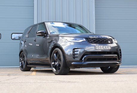 Land Rover Discovery 2023 R-DYNAMIC HSE MHEV commercial with a rear seat conversion
