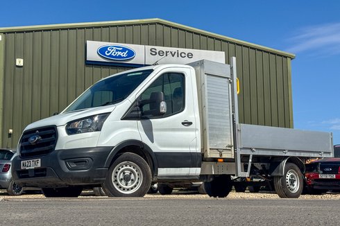 Ford Transit ToolBox Dropside LWB L3 350 Leader Ecoblue EURO 6 NO VAT SELECT