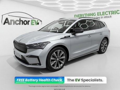 Skoda Enyaq 82kWh 80x SportLine SUV 5dr Electric Auto 4WD (DC125kW) (265 ps)
