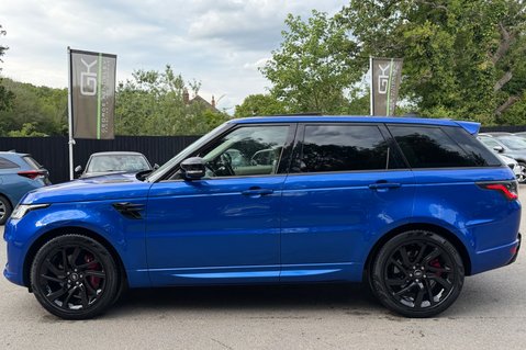 Land Rover Range Rover Sport AUTOBIOGRAPHY DYNAMIC - SVO PREMIUM PALLETTE BLUE -SLIDING PAN ROOF 11