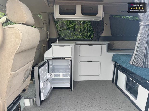 Toyota Alphard Camper|2 Berth|2 Belts|Solar|Kitchen|Vanlux 8