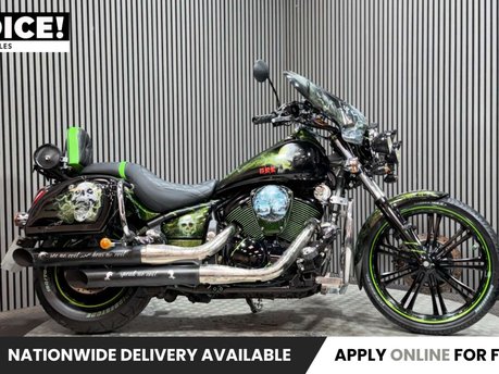 Kawasaki Vulcan 900 VN 2015 14K HIGHLY CUSTOMISED CUSTOM CRUISER BIKE 900CC
