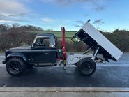 Land Rover Defender 130 130 Tdci Crane Tipper - Air Con - Galv Chassis 8