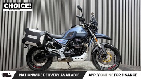Moto Guzzi V85 850 TT 2019 37K MOT SEPTEMBER 2027 PANNIERS ADVENTURE BIKE 1
