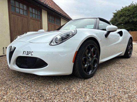 Alfa Romeo 4C 1.7 4c TBi Spider Semi-Auto 2dr 1