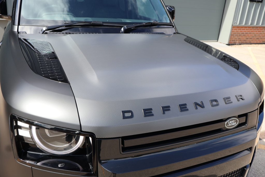 Land Rover Defender 110 2026 HARD TOP  D350 HSE MATT PPF Carbon PPF Bonet seeker styled rear seats 11