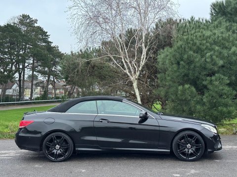Mercedes-Benz E Class 2.1 E220d AMG Line Edition Cabriolet G-Tronic+ Euro 6 (s/s) 2dr 6