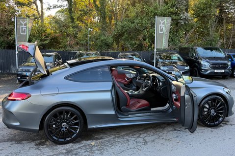 Mercedes-Benz C Class C 200 AMG LINE PREMIUM PLUS - MAGNO GREY FACTORY PAINT -ARMYTRIX EXHAUST 18