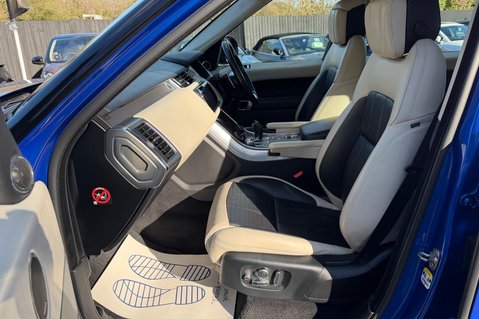 Land Rover Range Rover Sport AUTOBIOGRAPHY DYNAMIC - SVO PREMIUM PALLETTE BLUE -SLIDING PAN ROOF 21