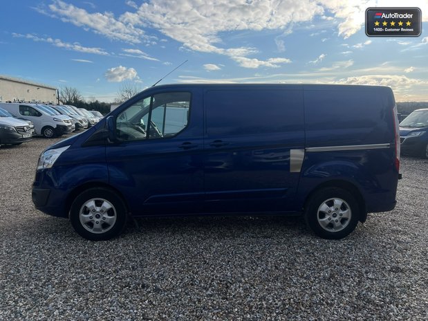 Ford Transit Custom SWB L1H1 Low Roof Limited 270 Air Con Alloys Sensors EURO 6 NO VAT 1