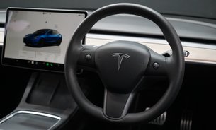 Tesla Model 3 PERFORMANCE AWD Deep Blue Metallic Ryzen GROK AI Adaptive LEDs 13