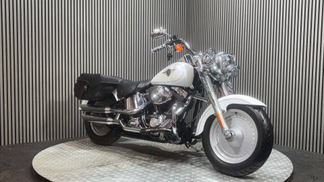 Harley-Davidson Softail FLSTFI Fatboy 2003 1 owner long mot serviced 1450 2