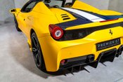 Ferrari 458 Speciale Aperta 1 OF 49 RHD. UK SUPPLIED. NART STRIPE. CARBON INT & EXT. LIFT 48