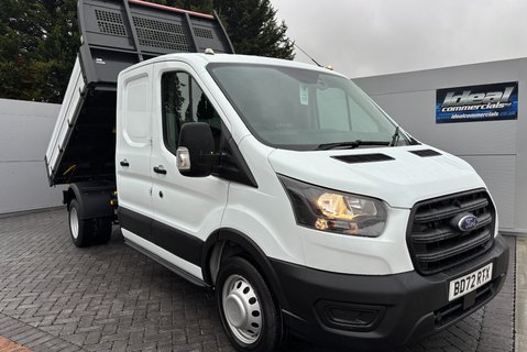 Ford Transit 350 Drw L3 170 ps Utility Cab Tipper - Tow Axle / Air Con 1