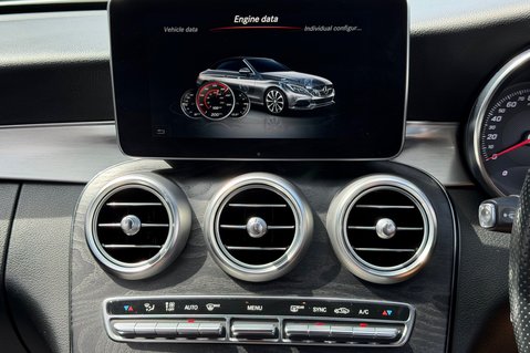 Mercedes-Benz C Class C 250 D AMG LINE PREMIUM PLUS CABRIOLET - 19 INCH ALLOYS - FULL SERVICE HIS 51