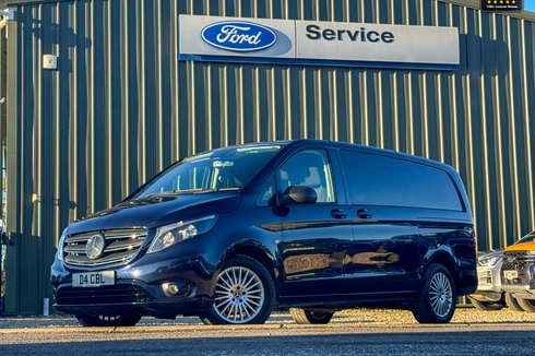 Mercedes-Benz Vito Crew Cab AUTO LWB L2H1 Premium 116 Air Con Alloys Camera Nav Sensors SELECT